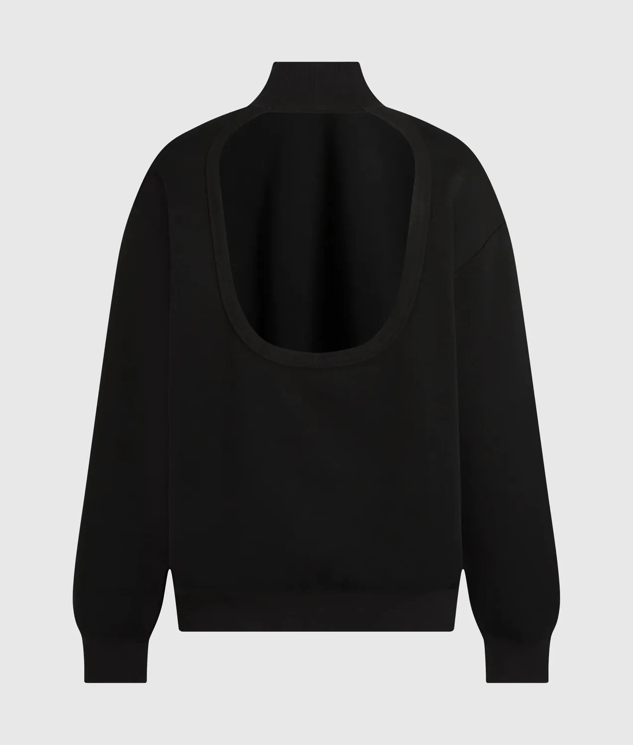 Karl Lagerfeld KL Jeans Sweatshirt Rollkragen Rückenfrei