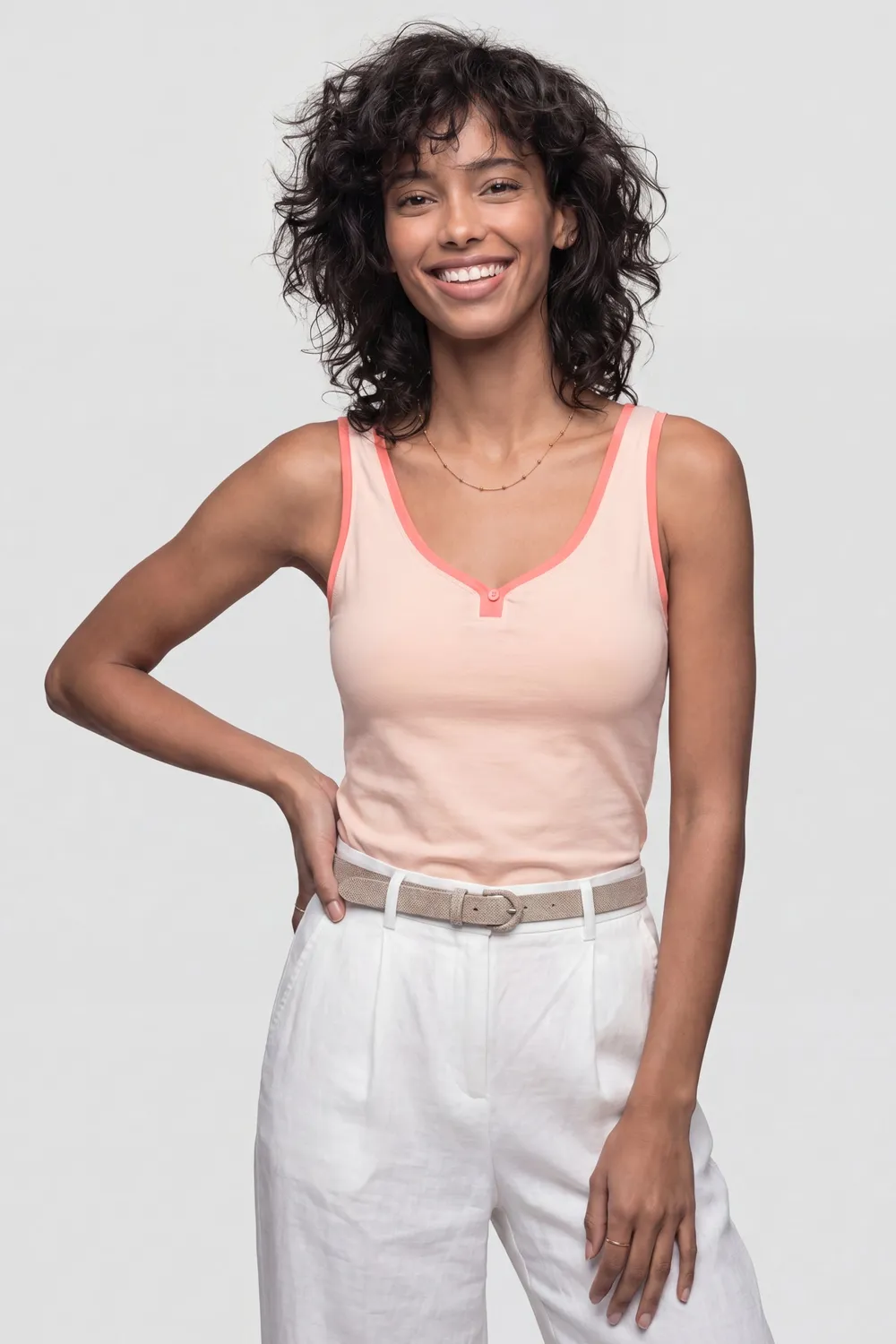 Alife & Kickin AlessandraAK A Top rosa Doppelpack Shirt
