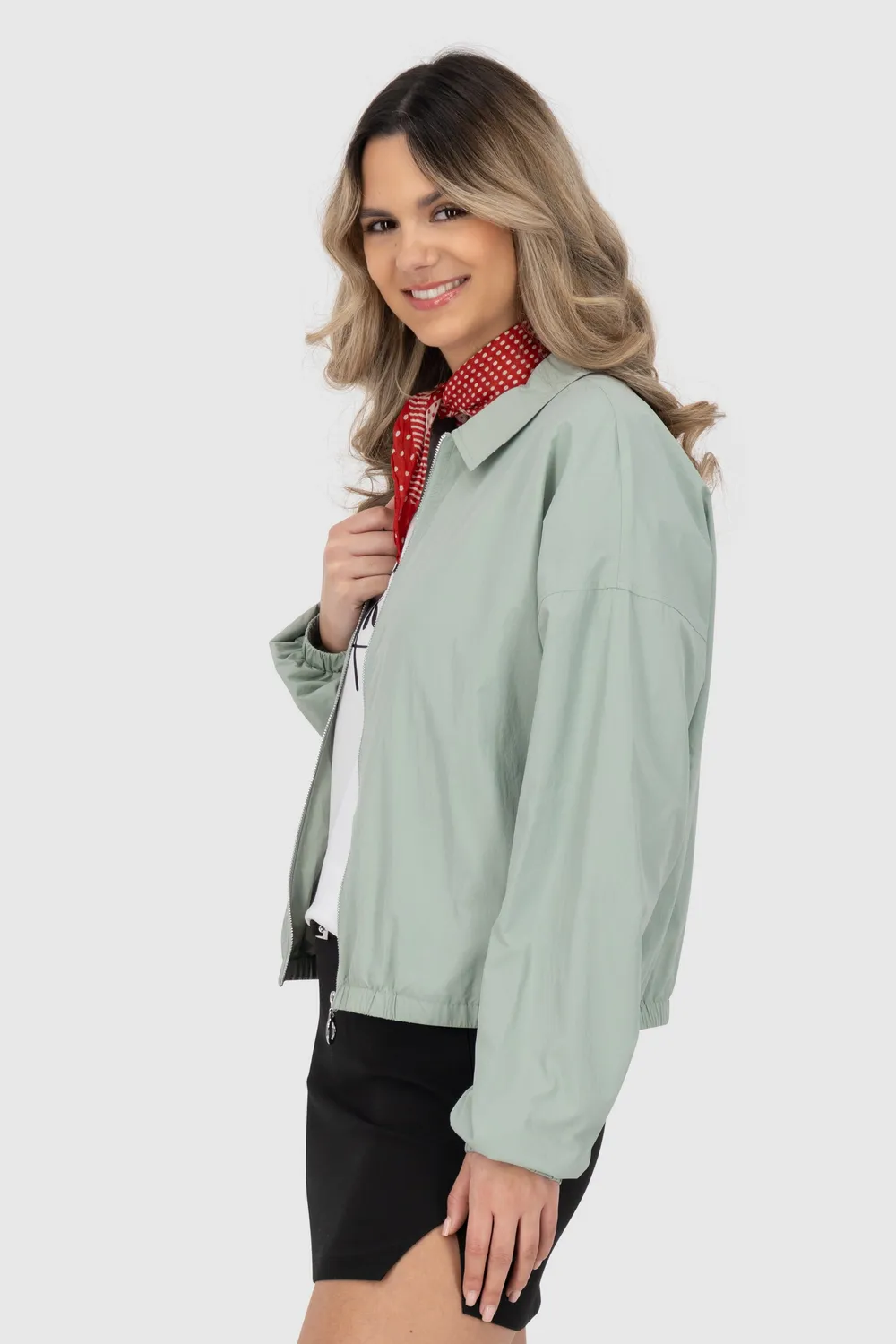 Alife & Kickin BlairAK A Jacke Hellgrün Damen leicht
