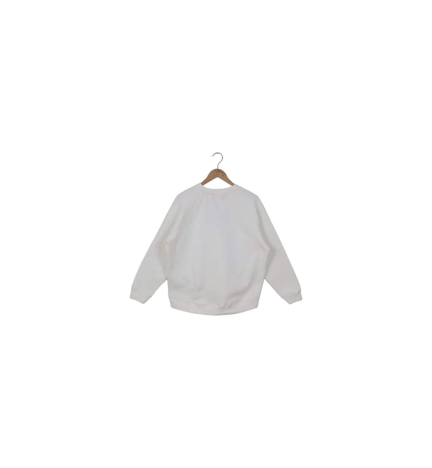 Mos Mosh ReLoved MMSedna Sweat Ecru Herzstickerei