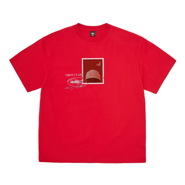 Corteiz Konnichiwa 10th Anniversary T-Shirt Rot