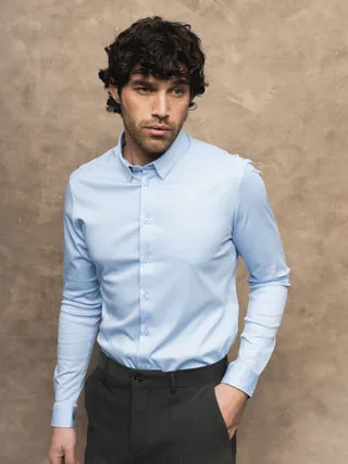 Mos Mosh MMGMarco Jerseybluse Button-Down figurnah
