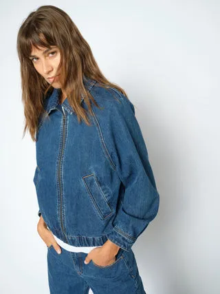 Mos Mosh MMCannen Bernat Denimjacke Print
