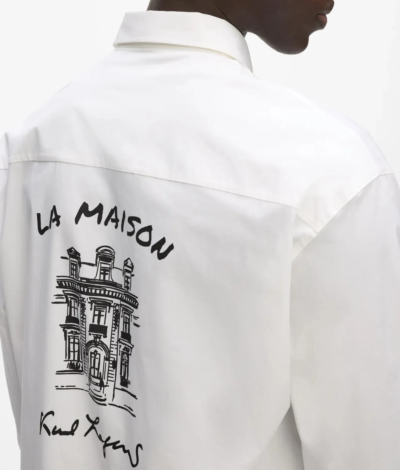 Karl Lagerfeld Maison de Karl Hemd Herren Oversize mit Print
