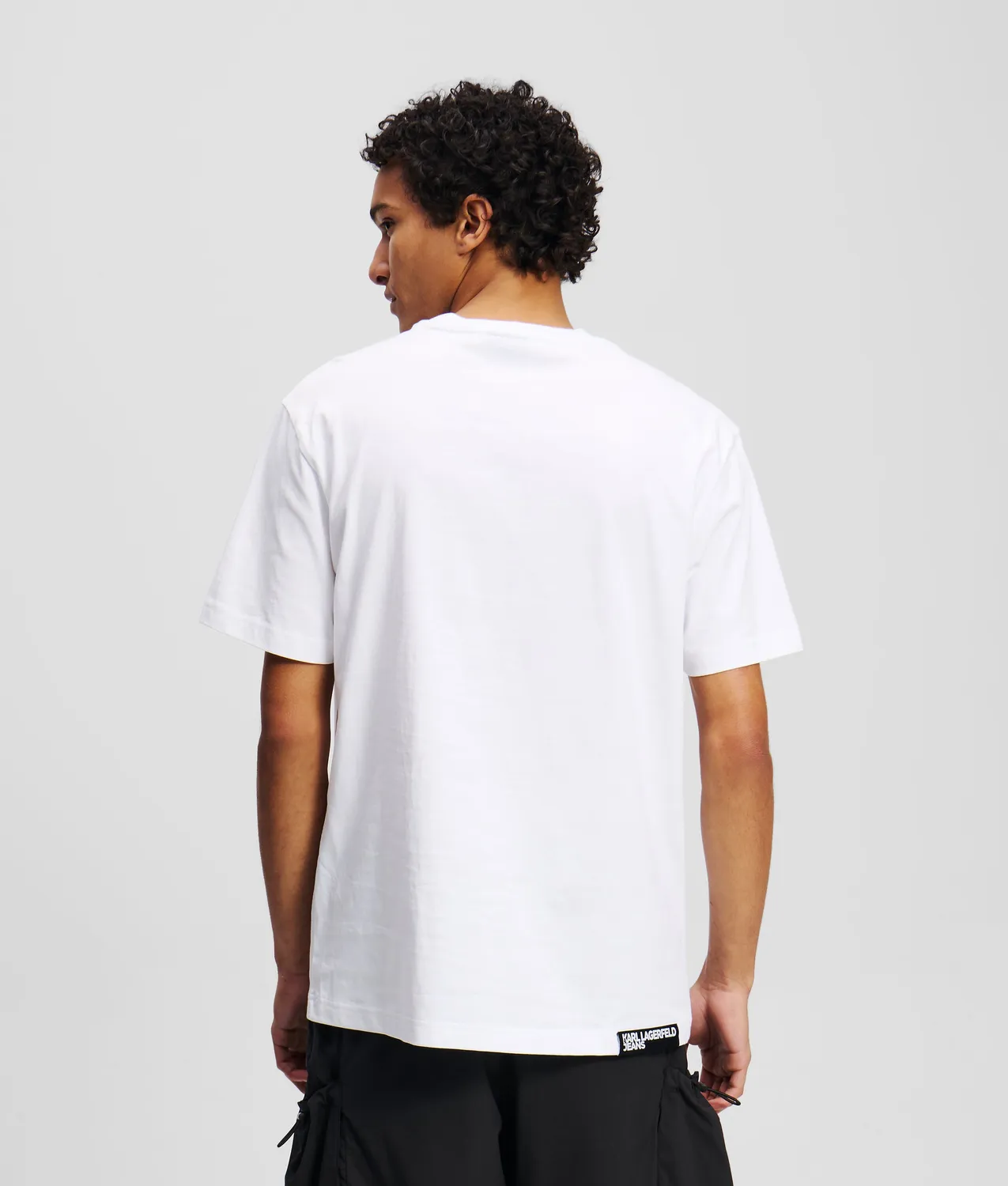 Karl Lagerfeld Jeans Logo T-Shirt Baumwolle Regular Fit