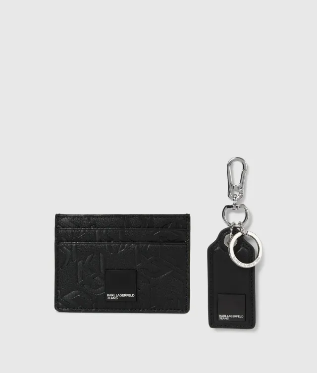 Karl Lagerfeld KL Jeans Box Logo Kartenetui Geschenkset