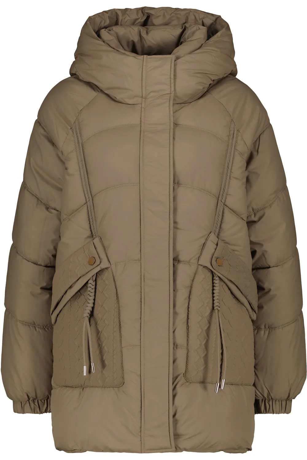 Alife & Kickin GlorianaAK A Pufferjacke braun vegan