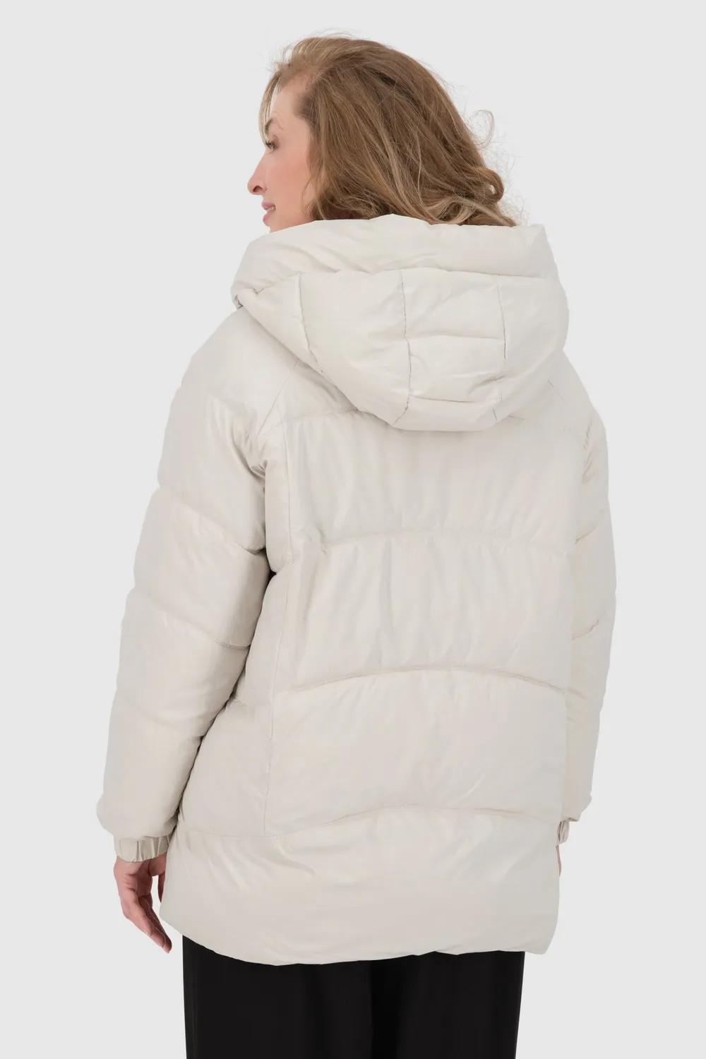 Alife & Kickin GlorianaAK A Puffer Jacket Dunkelgrün