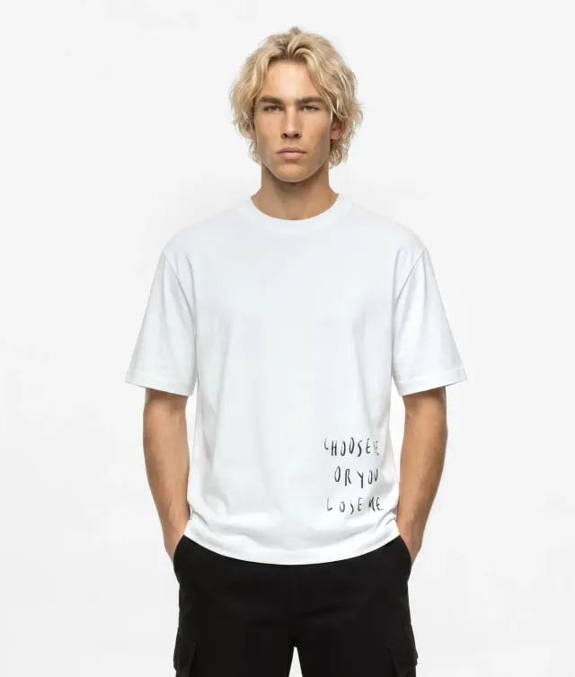 Karl Lagerfeld KL Jeans Terzini Boxy T-Shirt Baumwolle