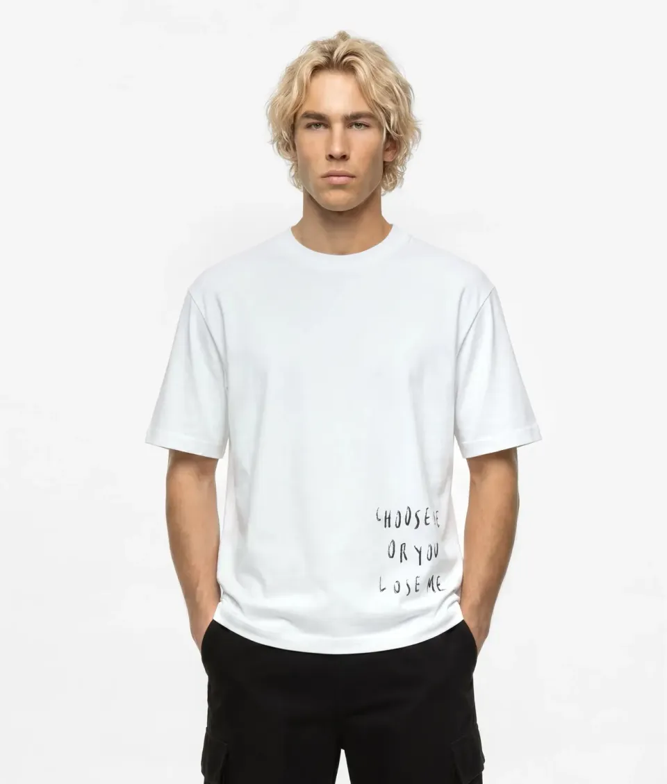 Karl Lagerfeld KL Jeans Terzini Boxy T-Shirt Baumwolle
