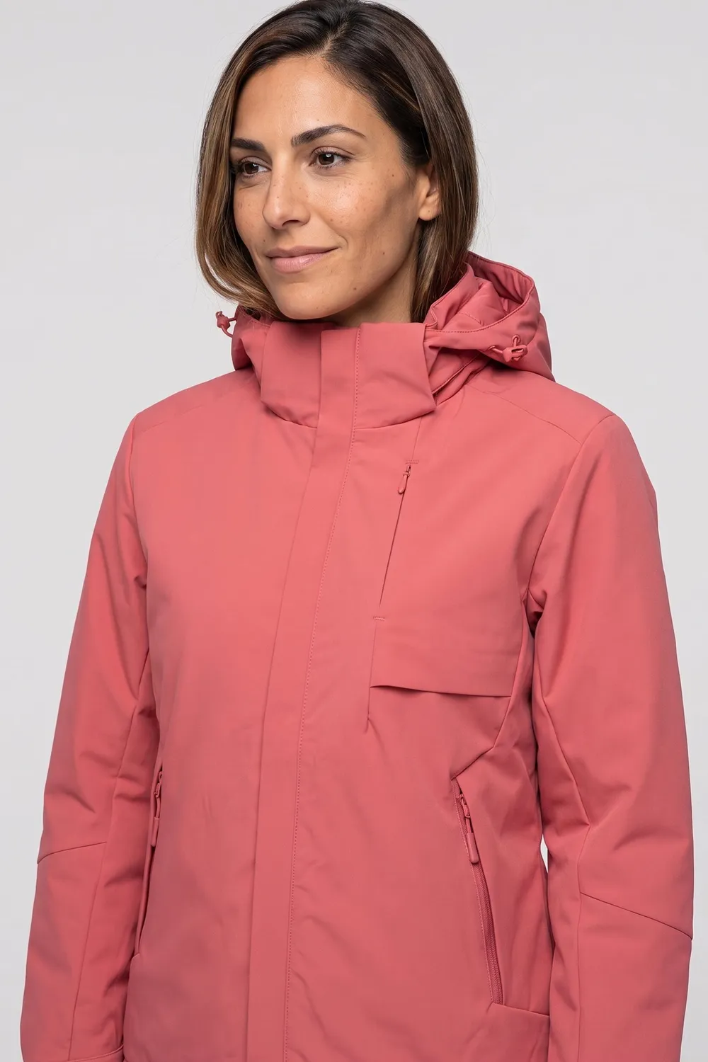 Alife & Kickin ThoraAK A Jacke peanut red wattiert