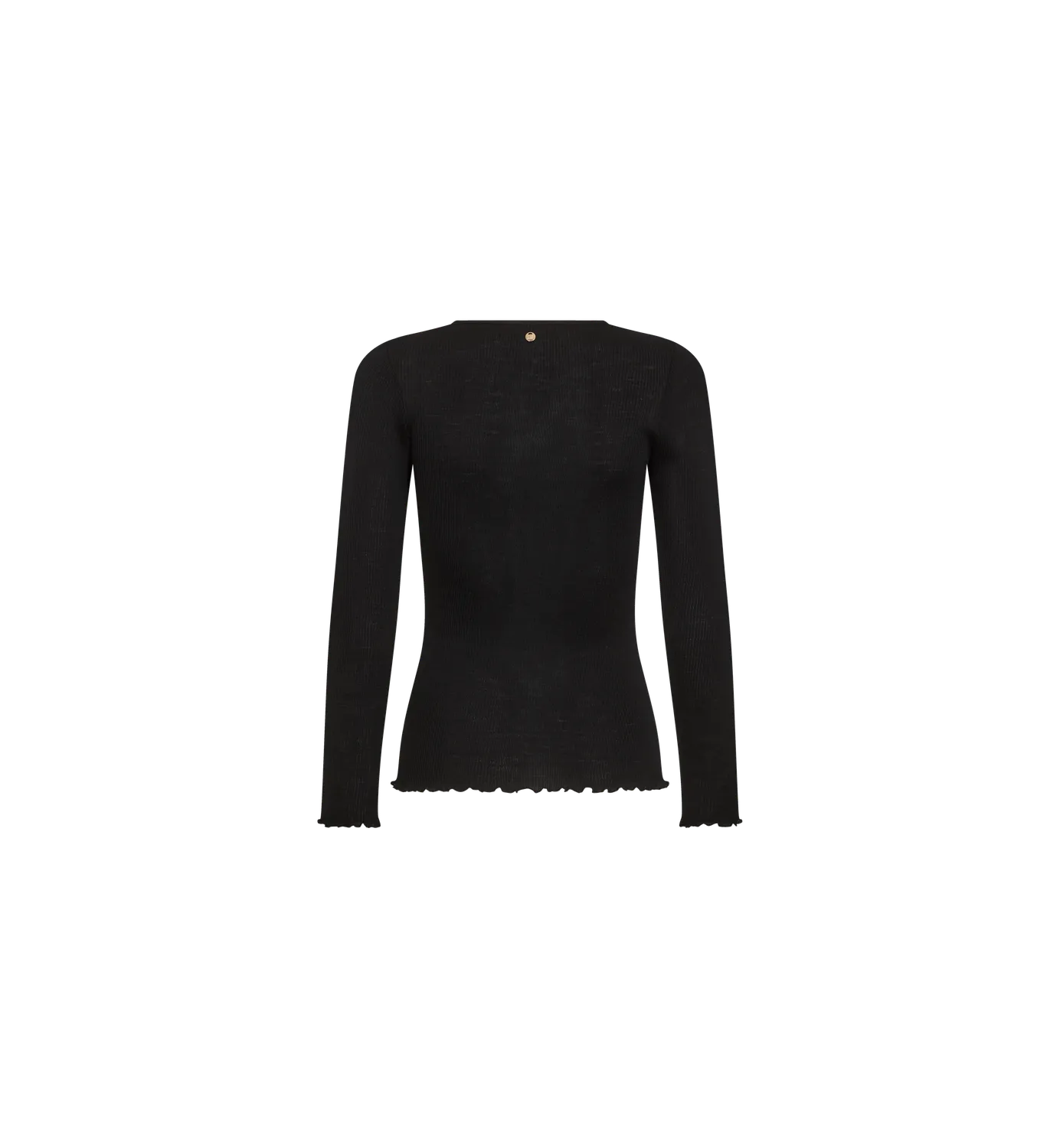 Mos Mosh Elaine Seamless Longsleeve Schwarz