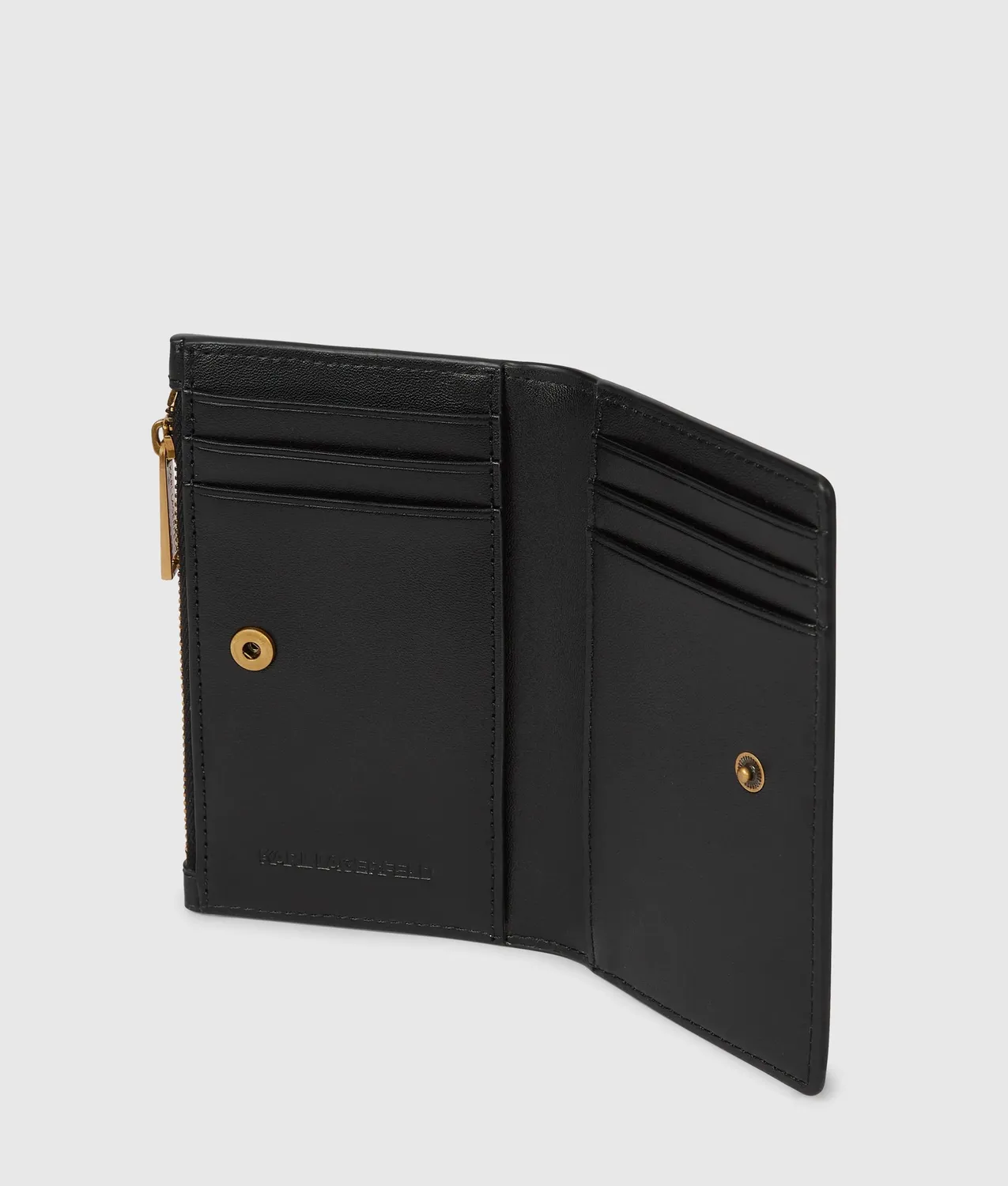Karl Lagerfeld K/Autograph Medium Bifold Geldbörse Leder