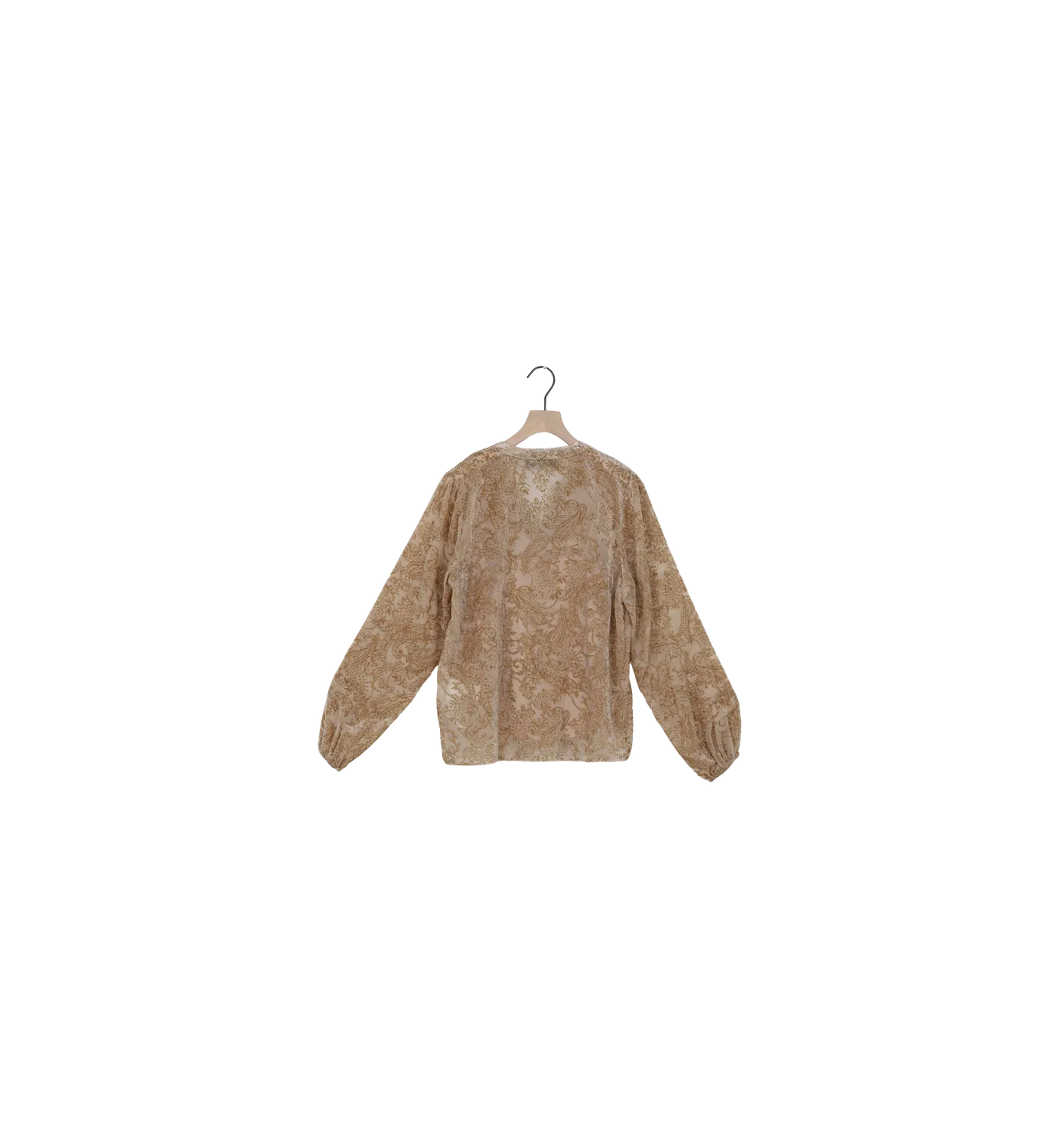 Mos Mosh ReLoved MMLeta Velvet Shirt Sesam Samt