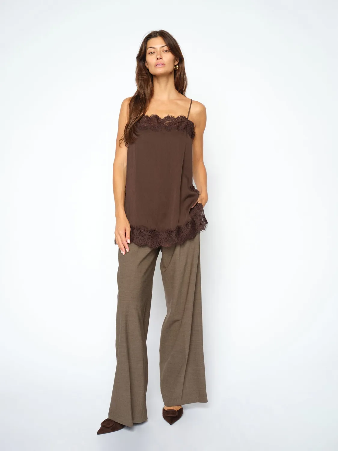 Mos Mosh MMAudra Annie Lace Top Delicioso Spitze