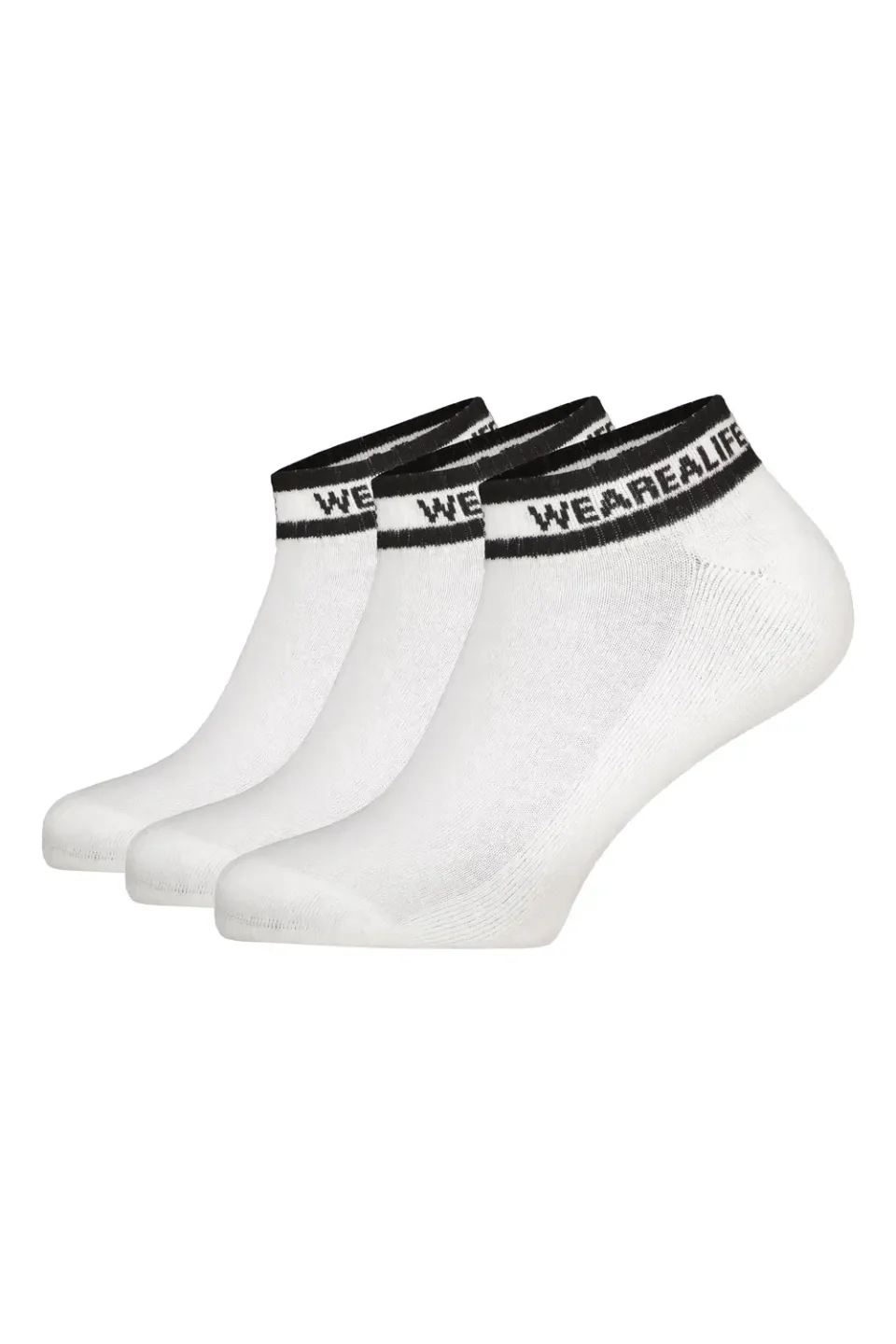 Alife & Kickin JohnnyAK Sneaker Socken Weiß 3er Pack 43-46