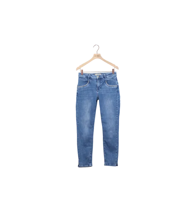 Mos Mosh MMNaomi Gloss Jeans blau 27 secondhand