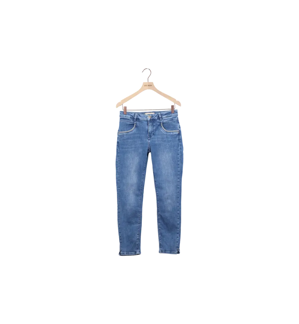 Mos Mosh MMNaomi Gloss Jeans blau 27 secondhand