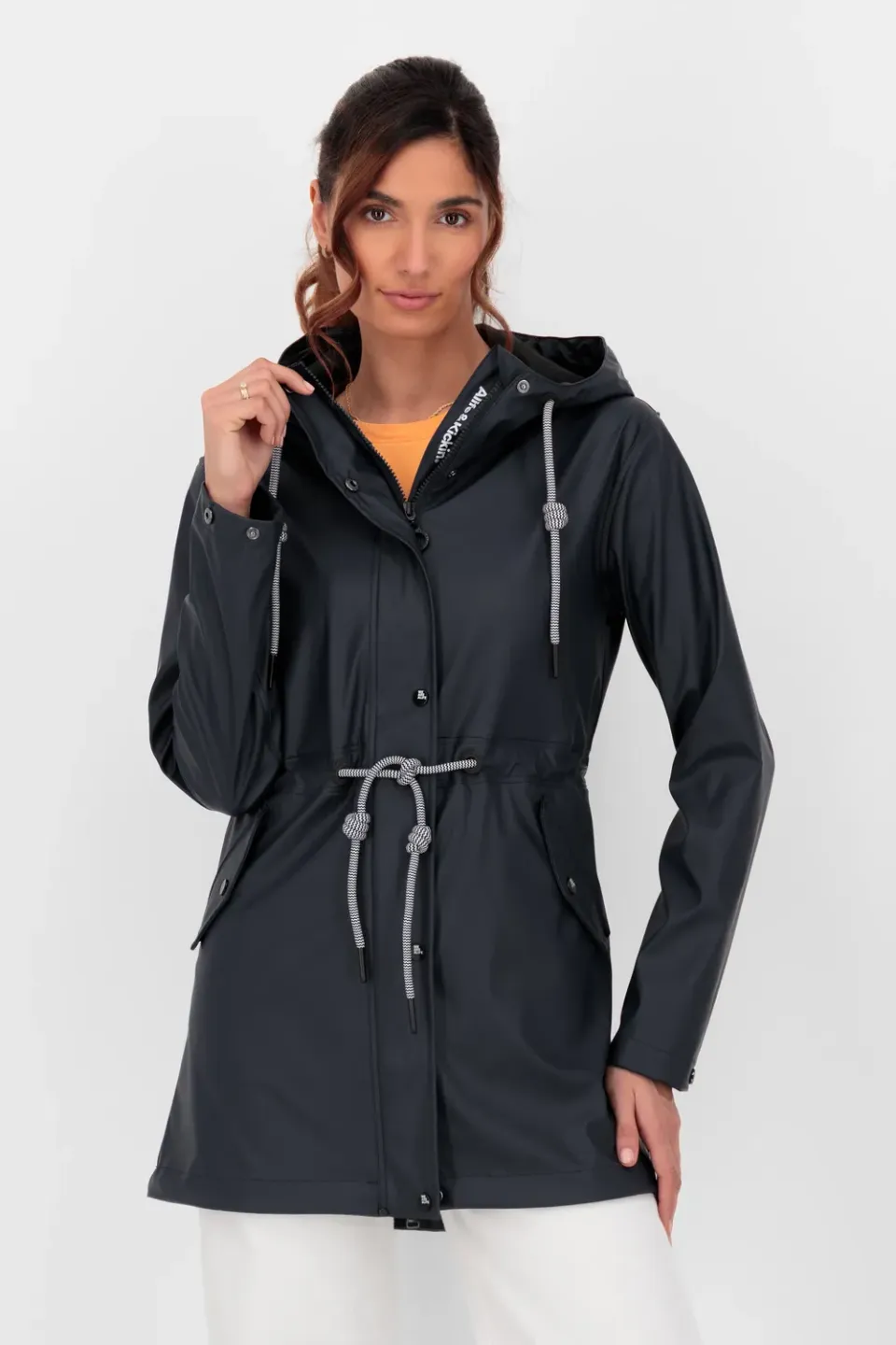 Alife & Kickin EloiseAK A Regenparka Dunkelblau Damen