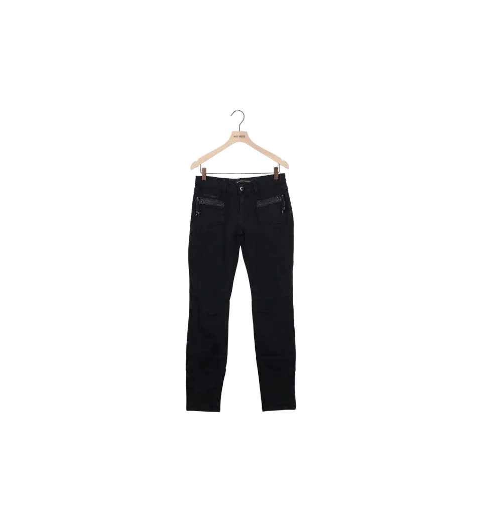Mos Mosh ReLoved MMDemi Pants Hose Schwarz 28 Secondhand