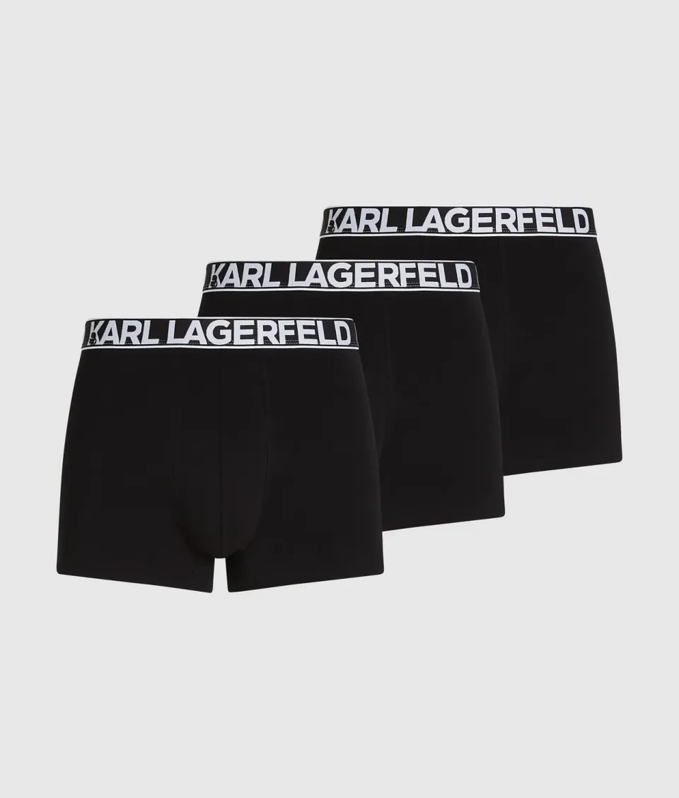 Karl Lagerfeld Bold Logo Trunks 3er-Pack