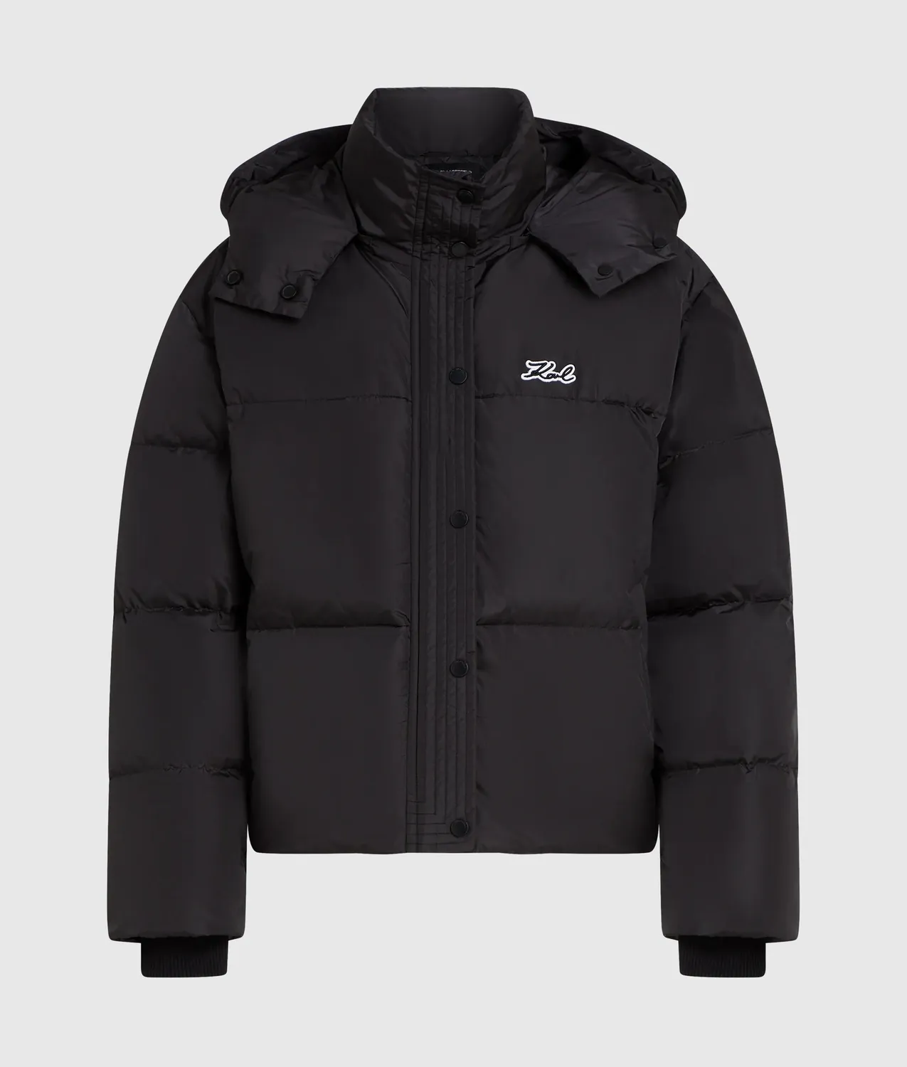 Karl Lagerfeld Puffer Jacke kurz Daunen Kapuze XS-XL