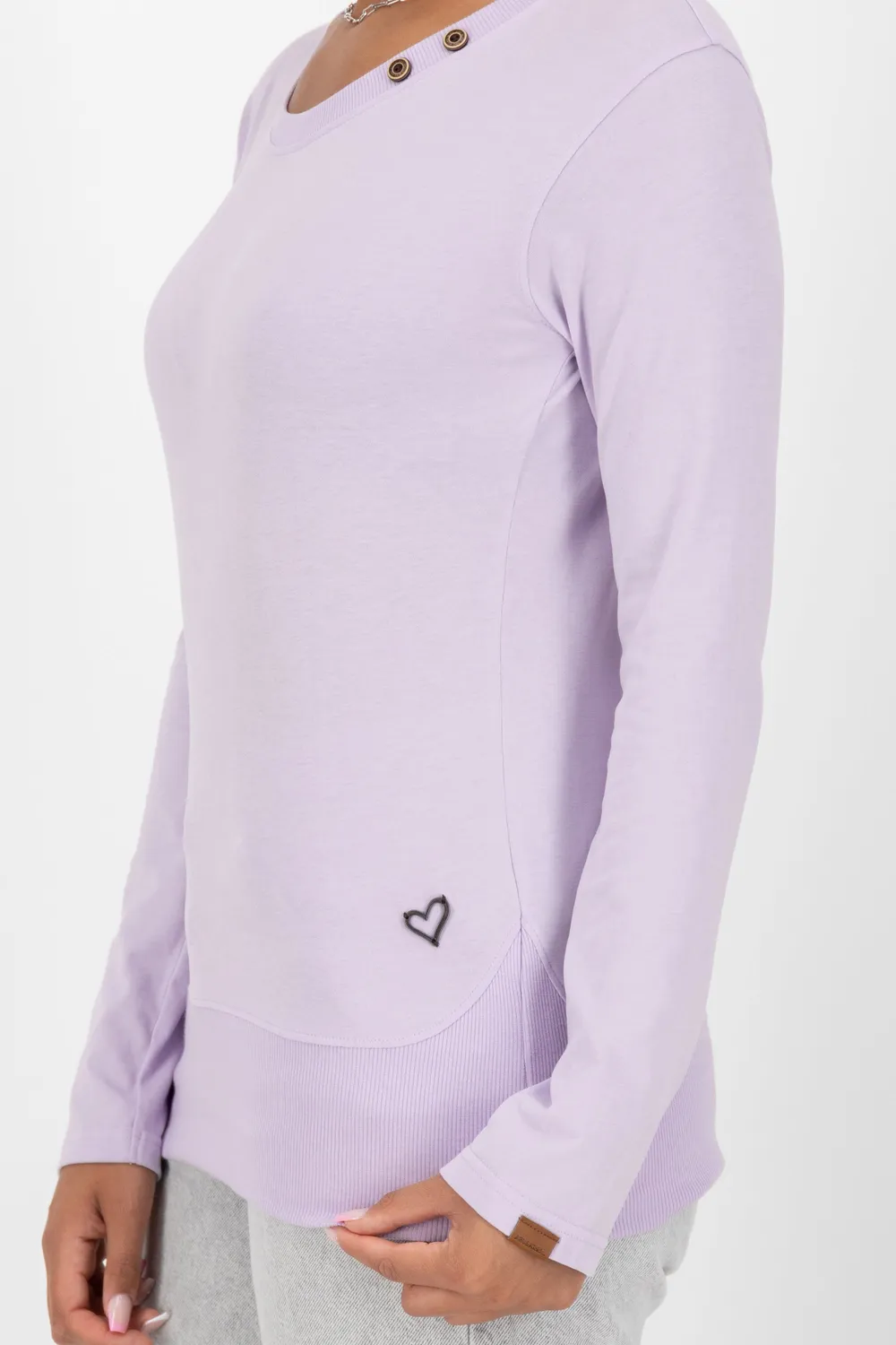 Alife & Kickin ConnyAK A Longsleeve Rosa Lavendel