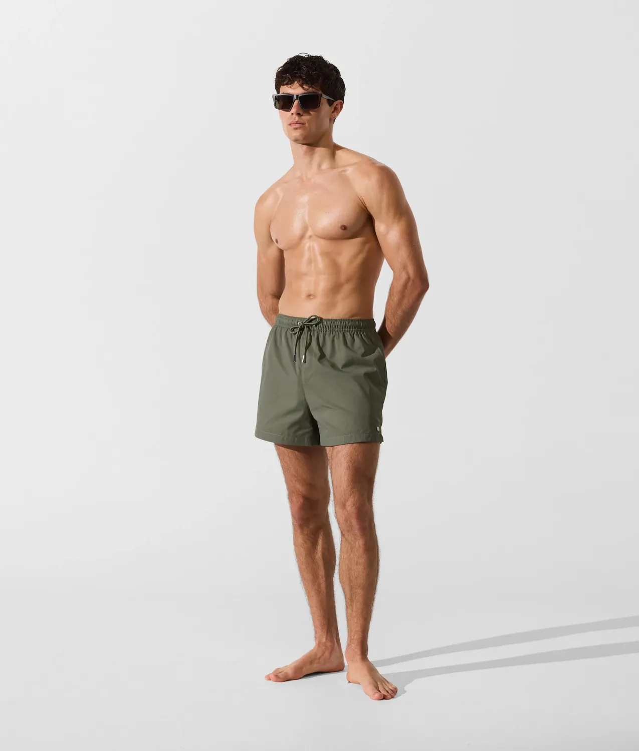 Karl Lagerfeld Monogram Boardshorts Badeshorts Midi