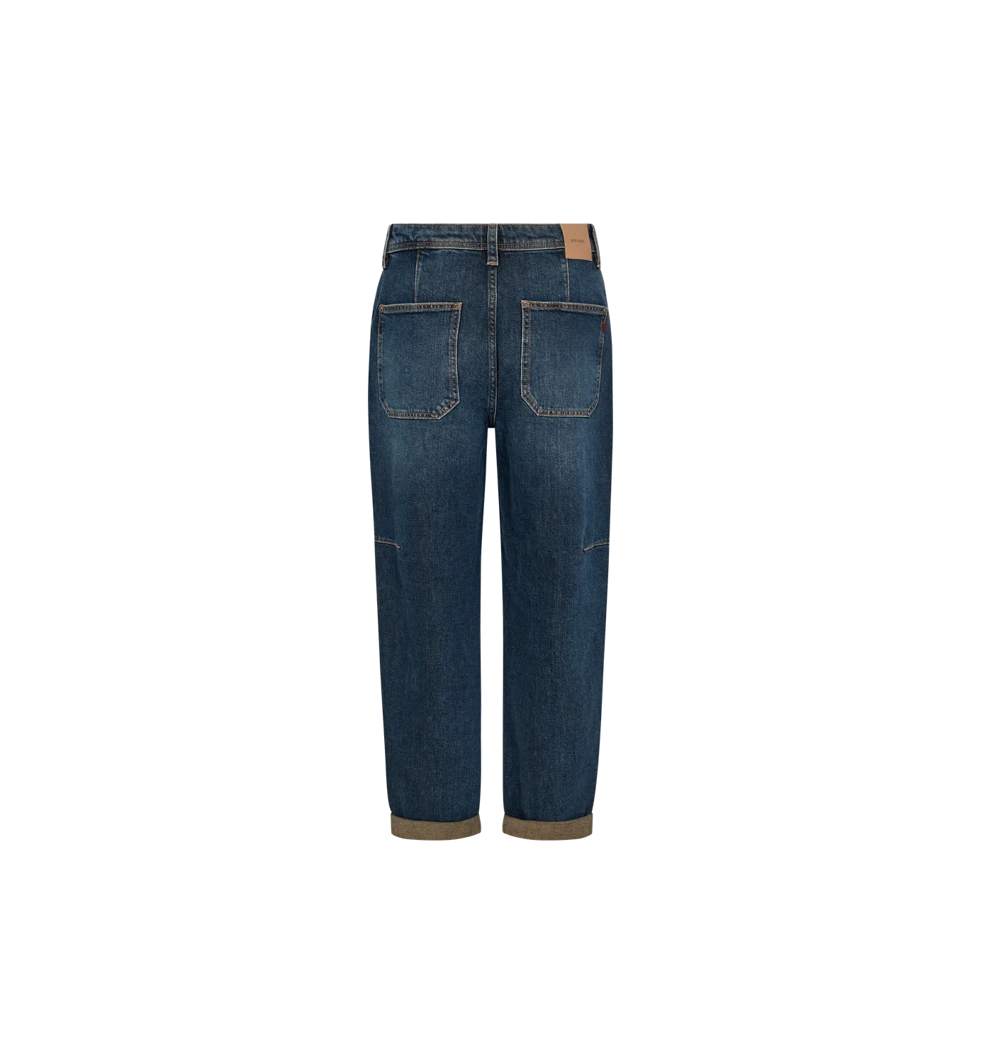 Mos Mosh MMAymen Galleon Boyfriend Jeans Blue Tint