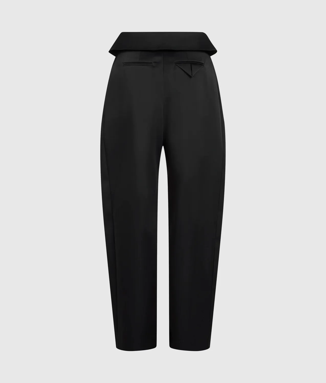 Karl Lagerfeld KL Studio Hose Satin Barrel-Leg hoch