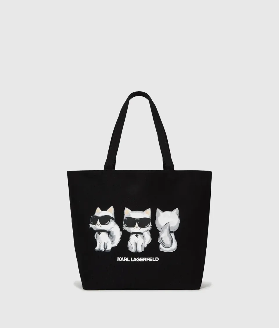 Karl Lagerfeld Ikon Choupette Shopper Wendetasche