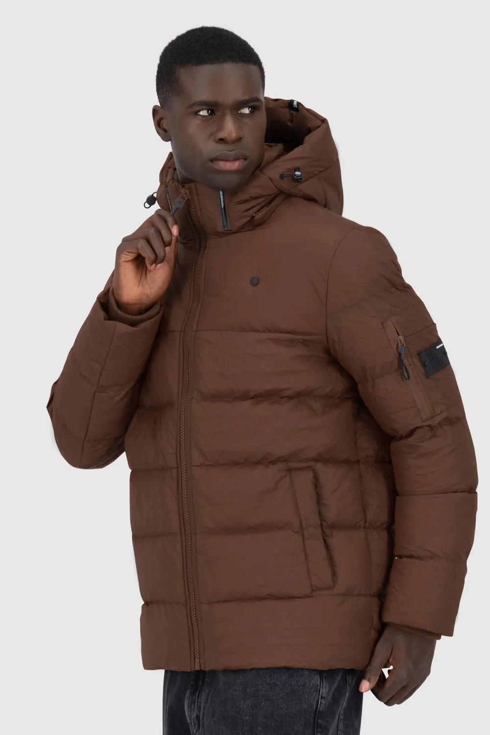 Alife & Kickin BeatAK A Steppjacke Herren braun warm