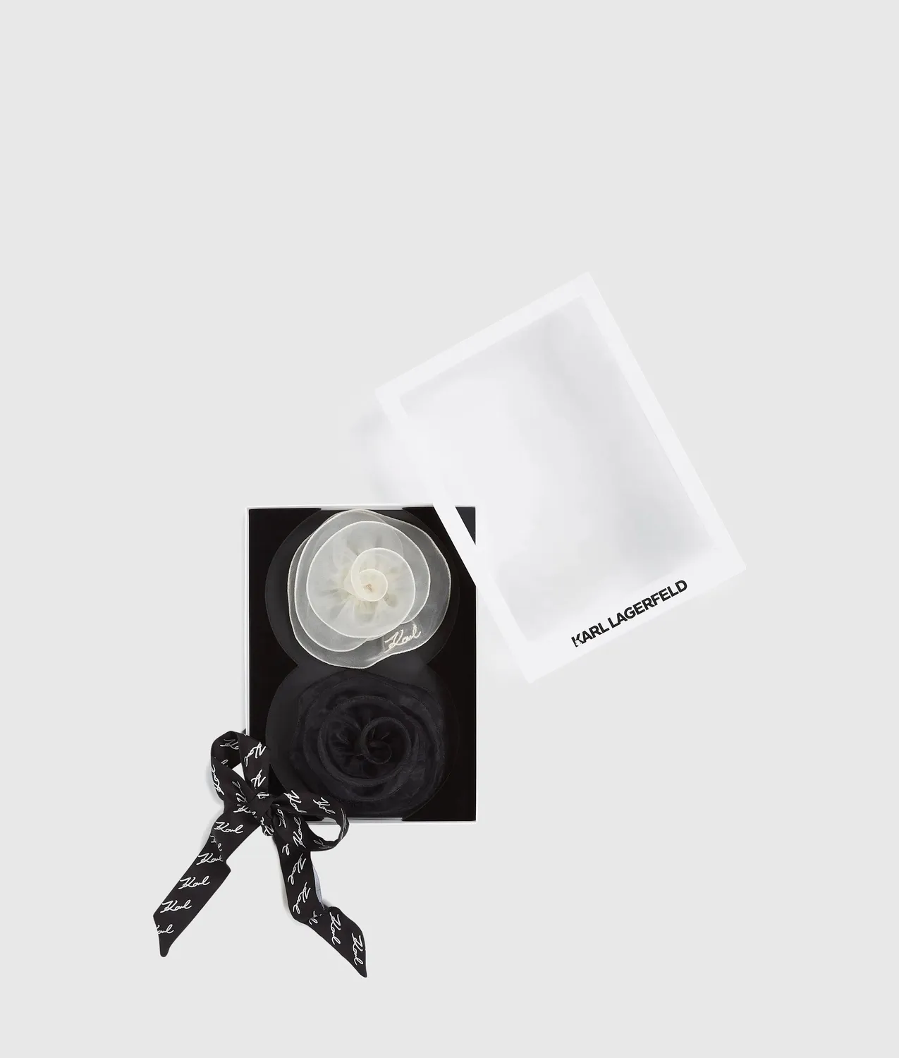 Karl Lagerfeld Karl Studio Flower Choker Set
