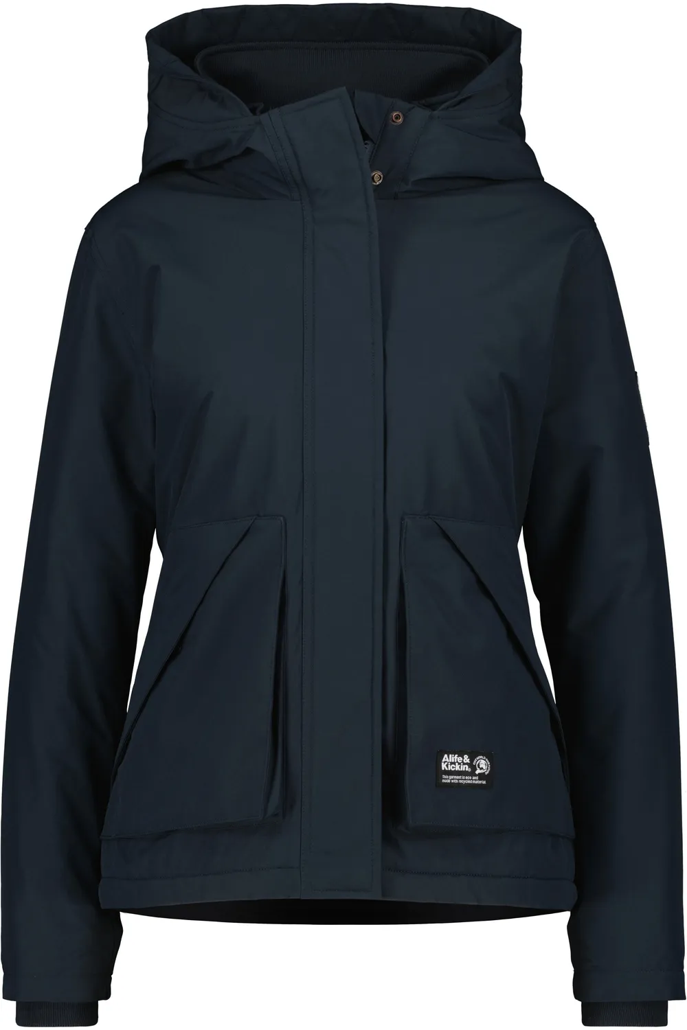 Alife & Kickin NaomiAK A Winterjacke Dunkelblau Teddyfutter