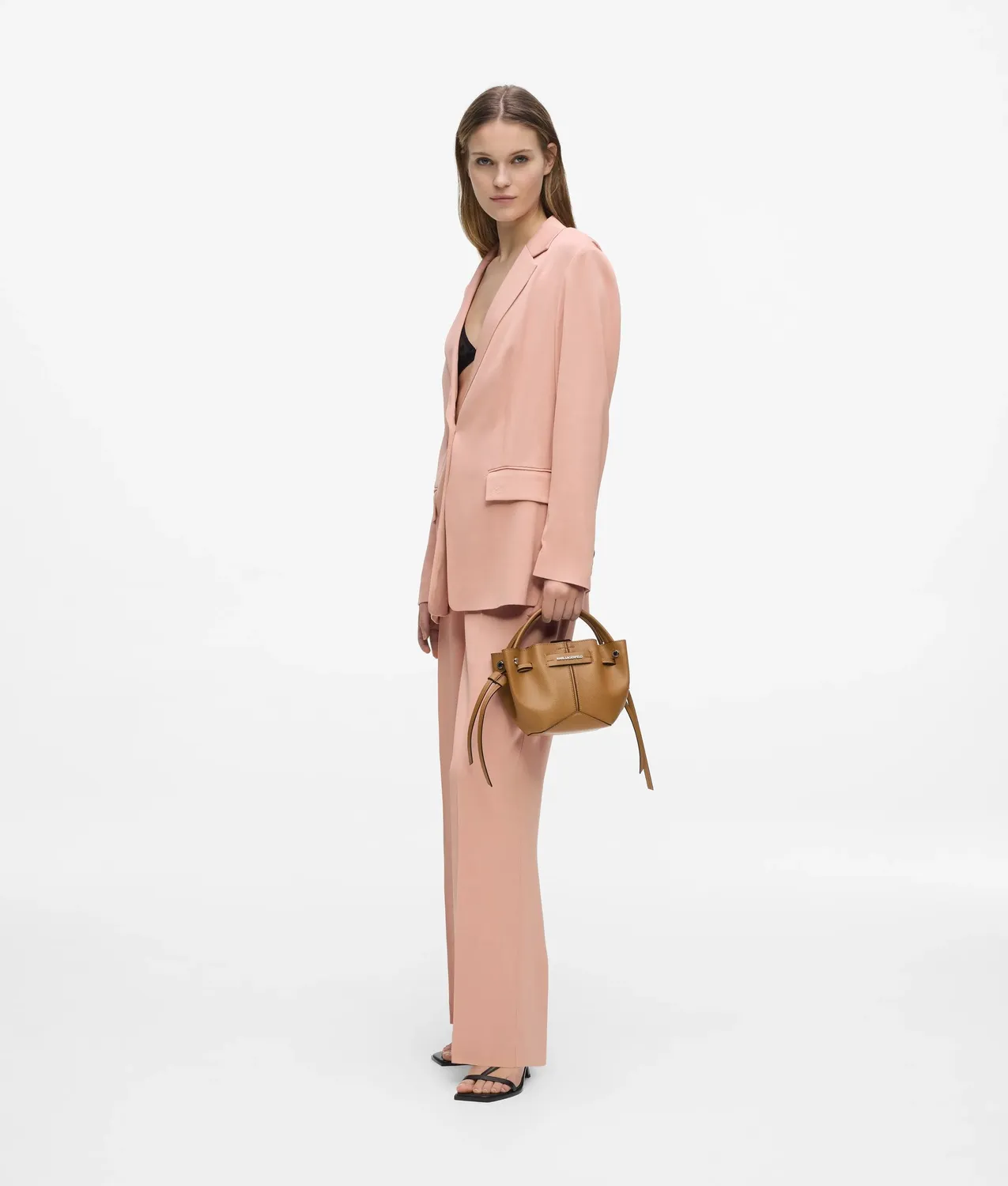 Karl Lagerfeld K/Pierced Mini Bucket Bag Tasche schwarz