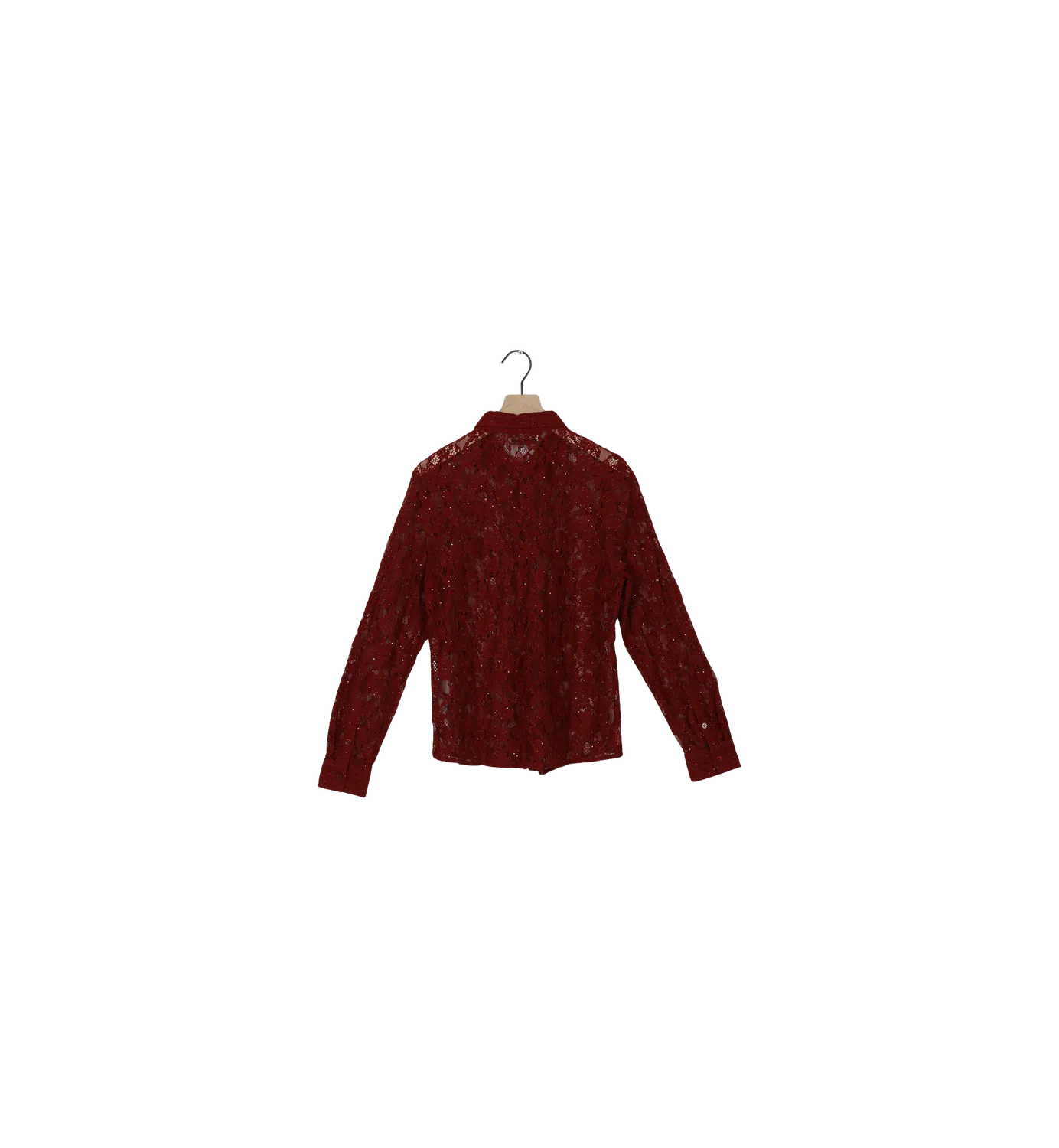 Mos Mosh MMKether Lace Spitzenbluse Biking Red Gr. L