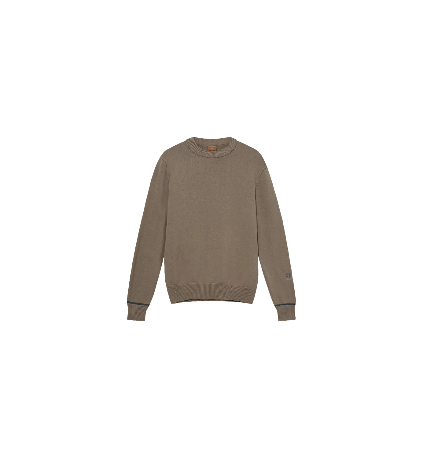 Mos Mosh MMGBarella Crew Pullover Aluminum Bio-Baumwolle
