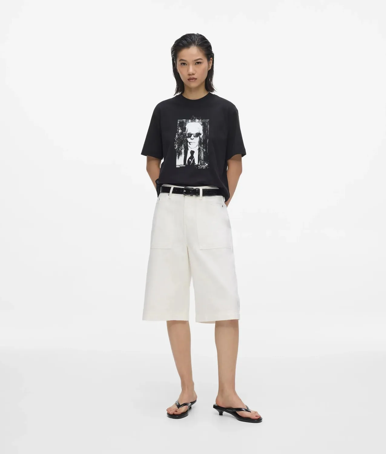 Karl Lagerfeld Jeans Karl Portrait T-Shirt Regular