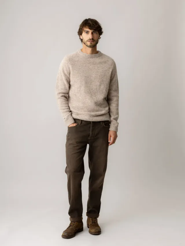 Mos Mosh Andrew Woods Jeans braun Regular