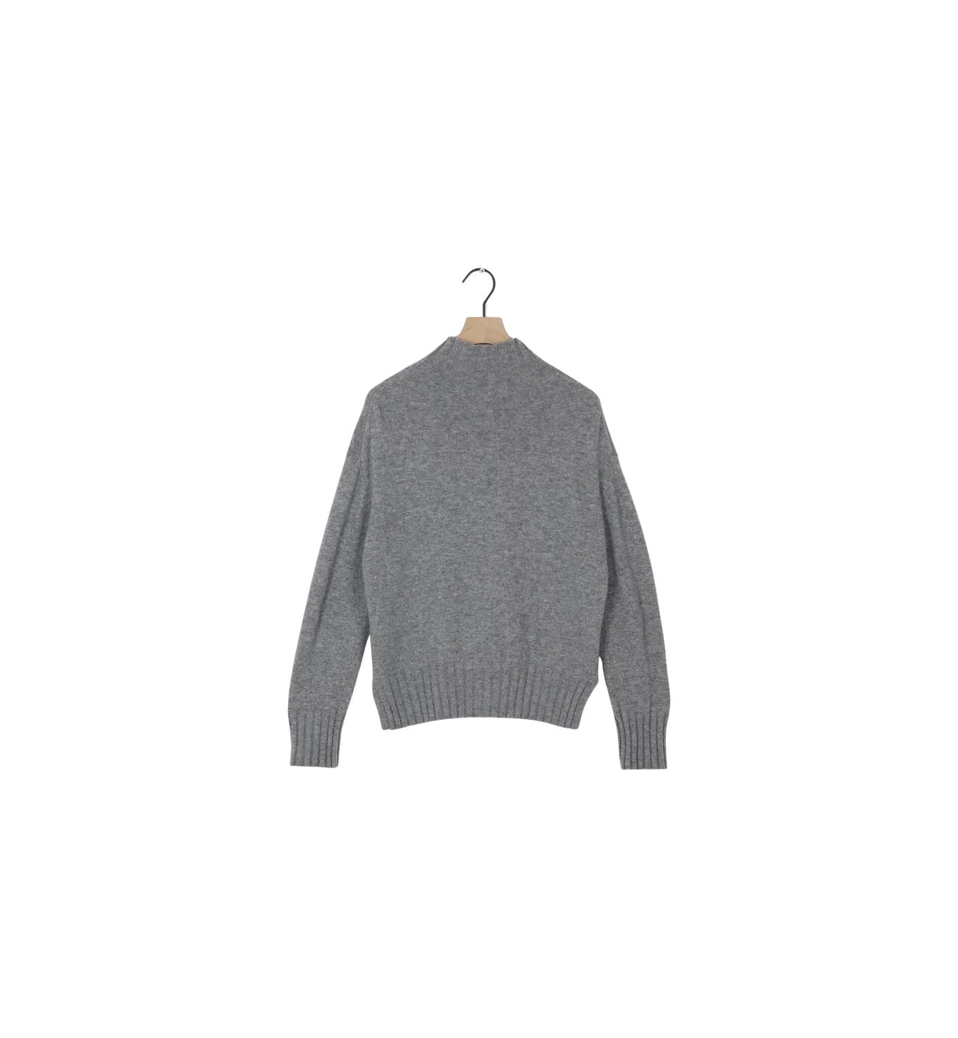 Mos Mosh MMAima Cashmere Highneck Strick Sharkskin S