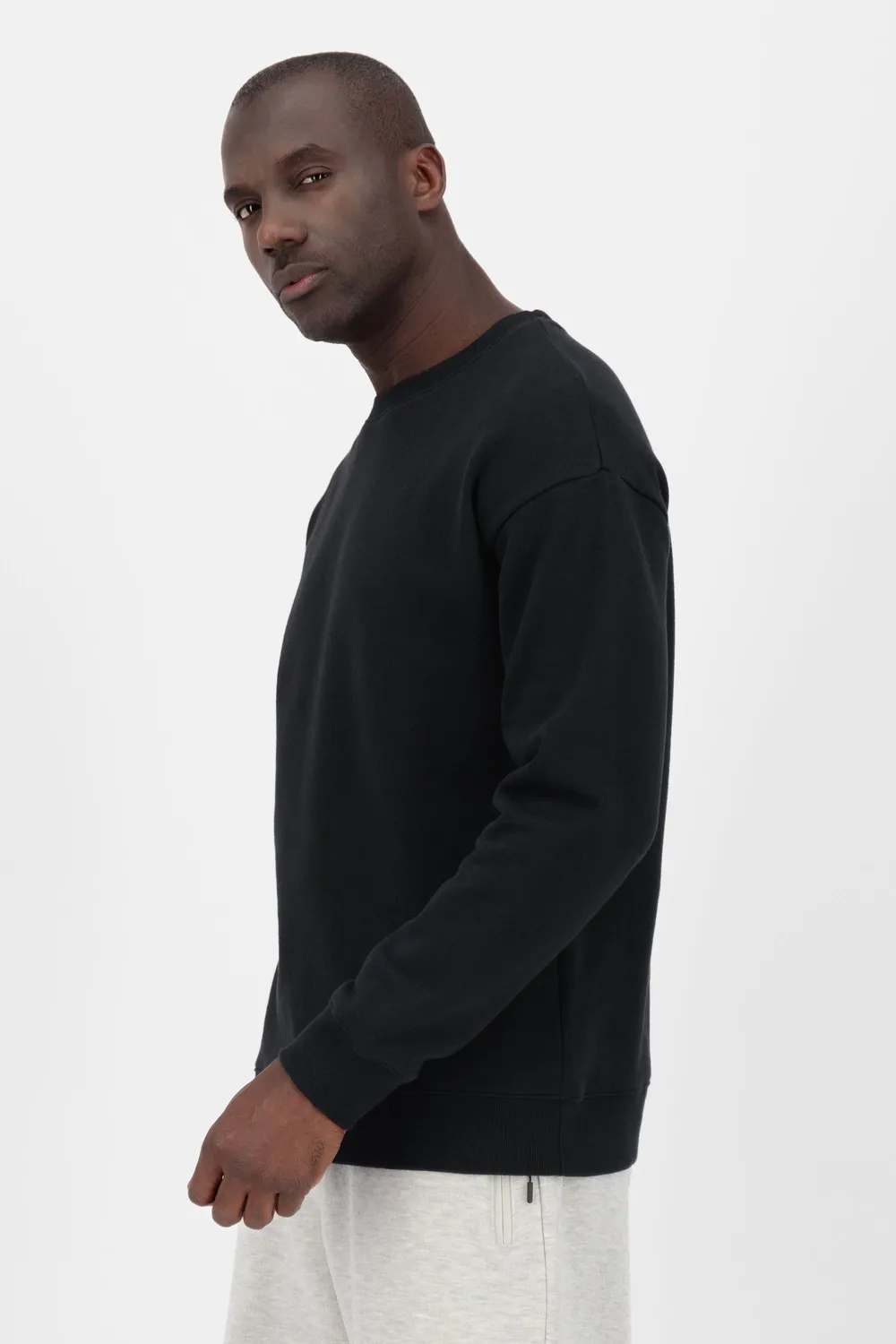 Alife & Kickin LucAK A Sweatshirt Herren schwarz Rundhals