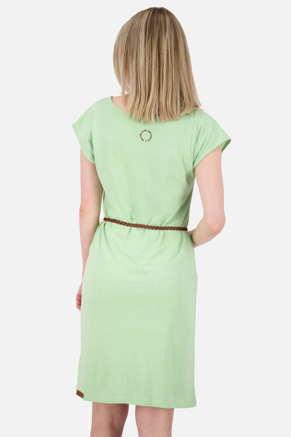 Alife & Kickin ElliAK A Kleid Grün Jersey