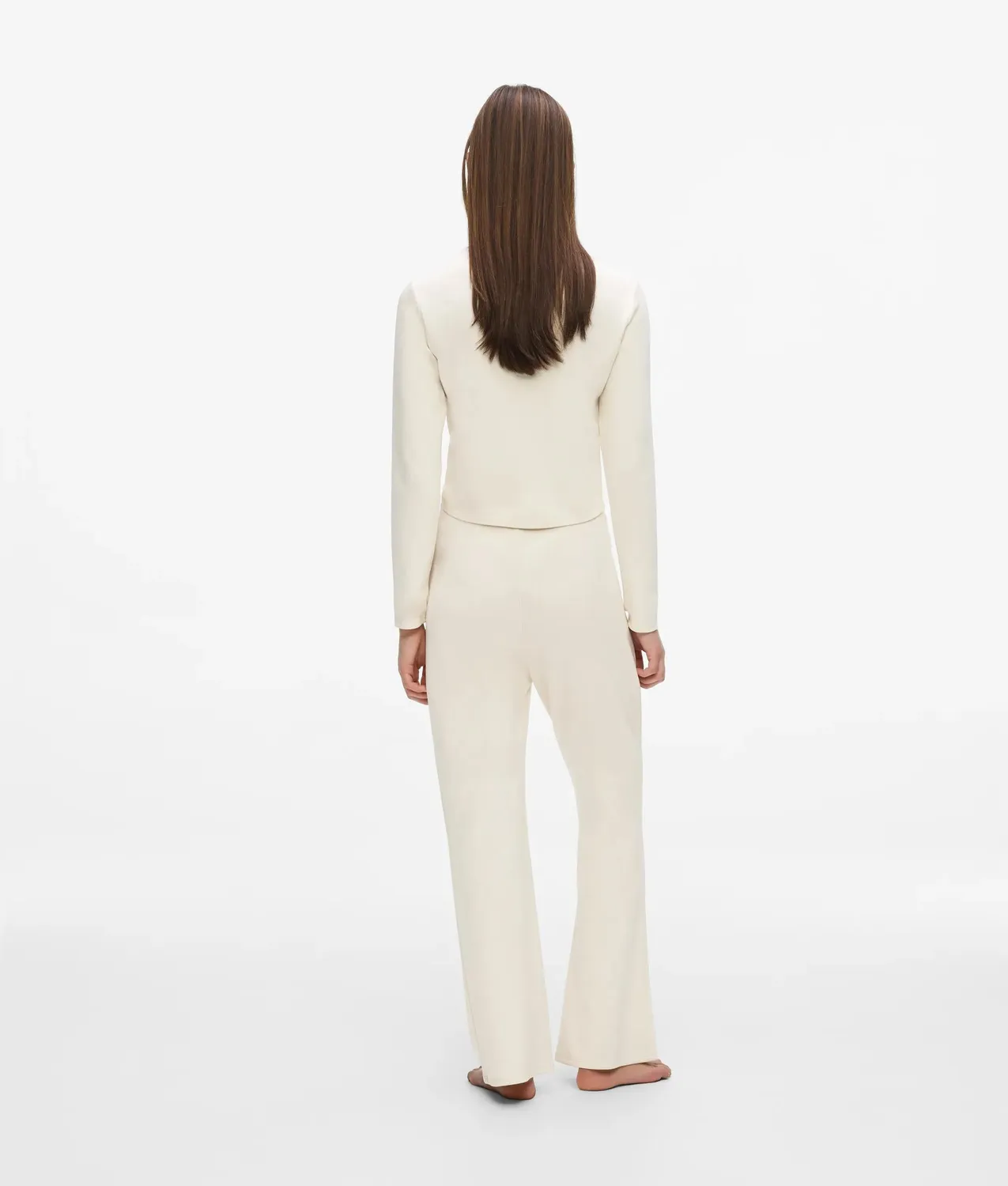 Karl Lagerfeld Loungewear Flared-Hose XS-XL V-Bund