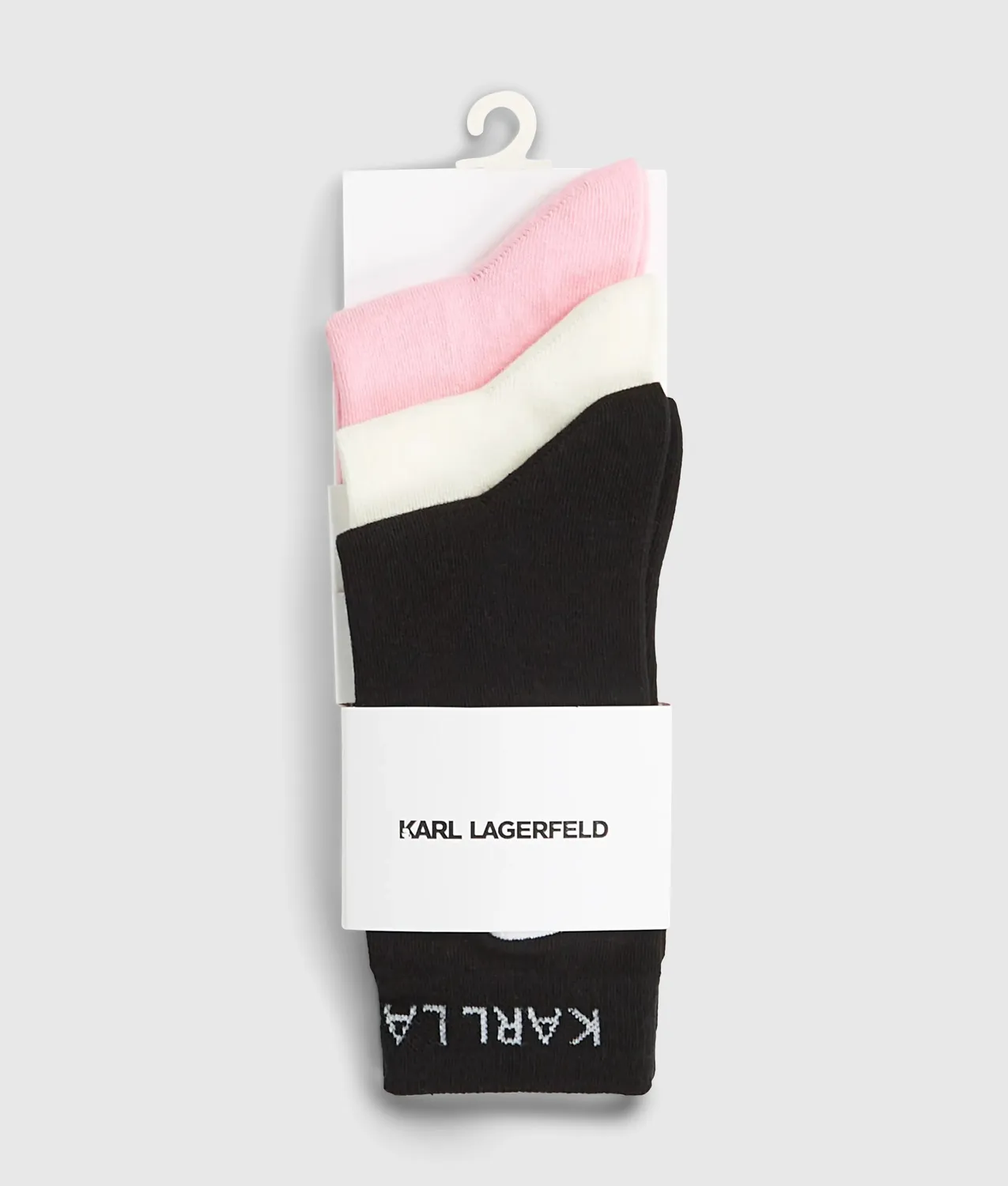 Karl Lagerfeld Ikon Socken Damen 3er-Pack Logo