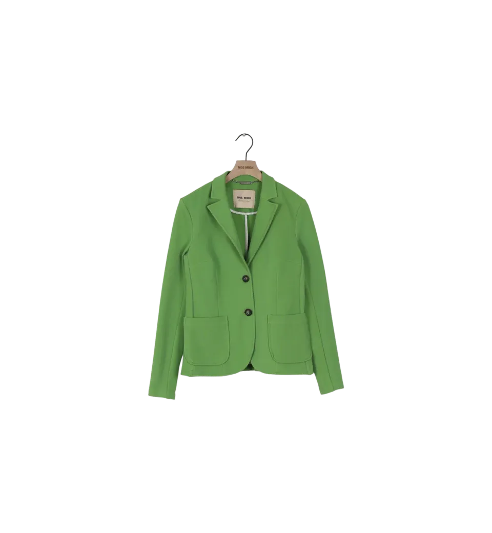 Mos Mosh Viga Pique Blazer Forest Green Gr.34 Secondhand
