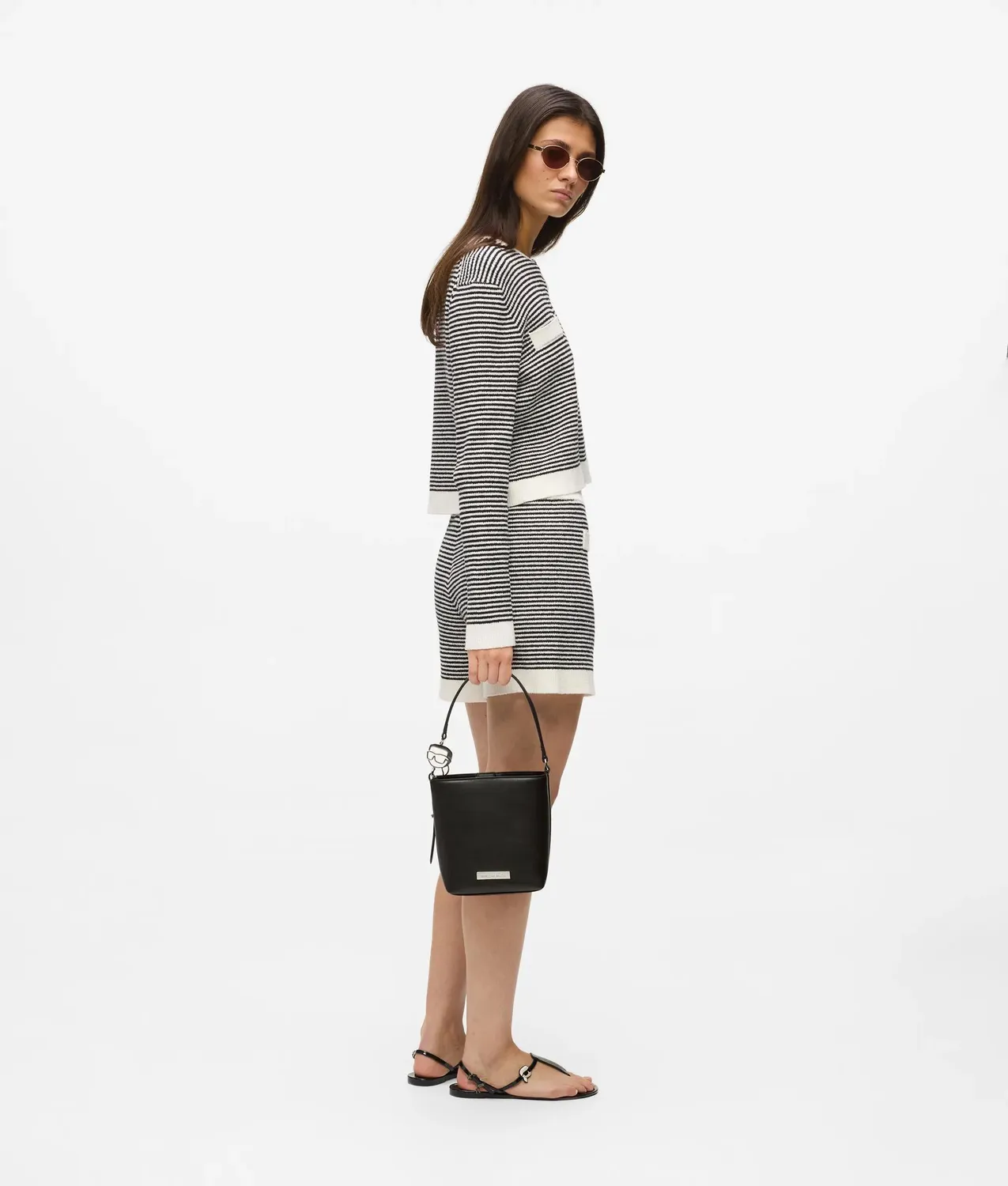Karl Lagerfeld Ikon NFT Jelly Sandalen Gummi transparent