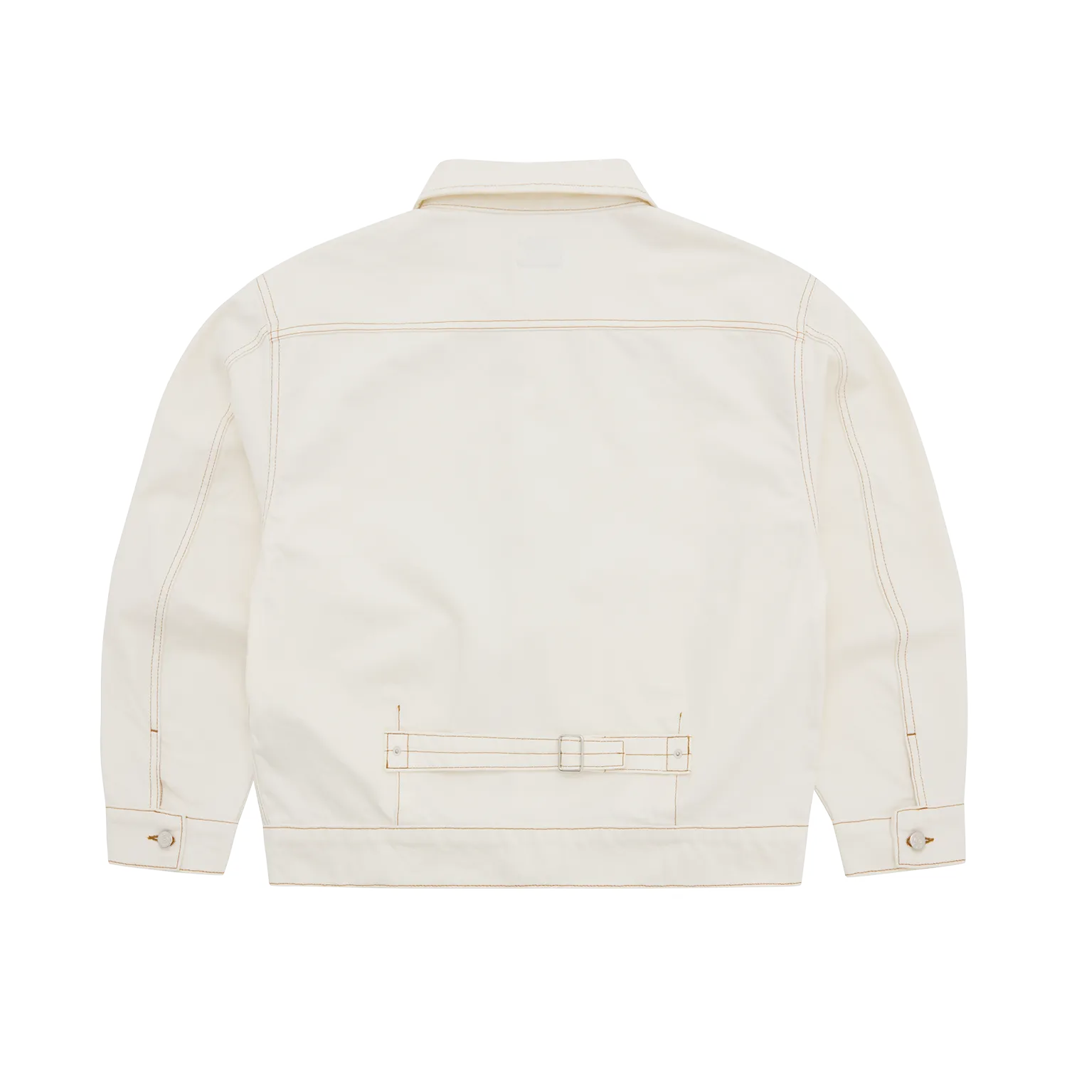 Corteiz Dual Stripe Jeansjacke Off-White 14oz Denim