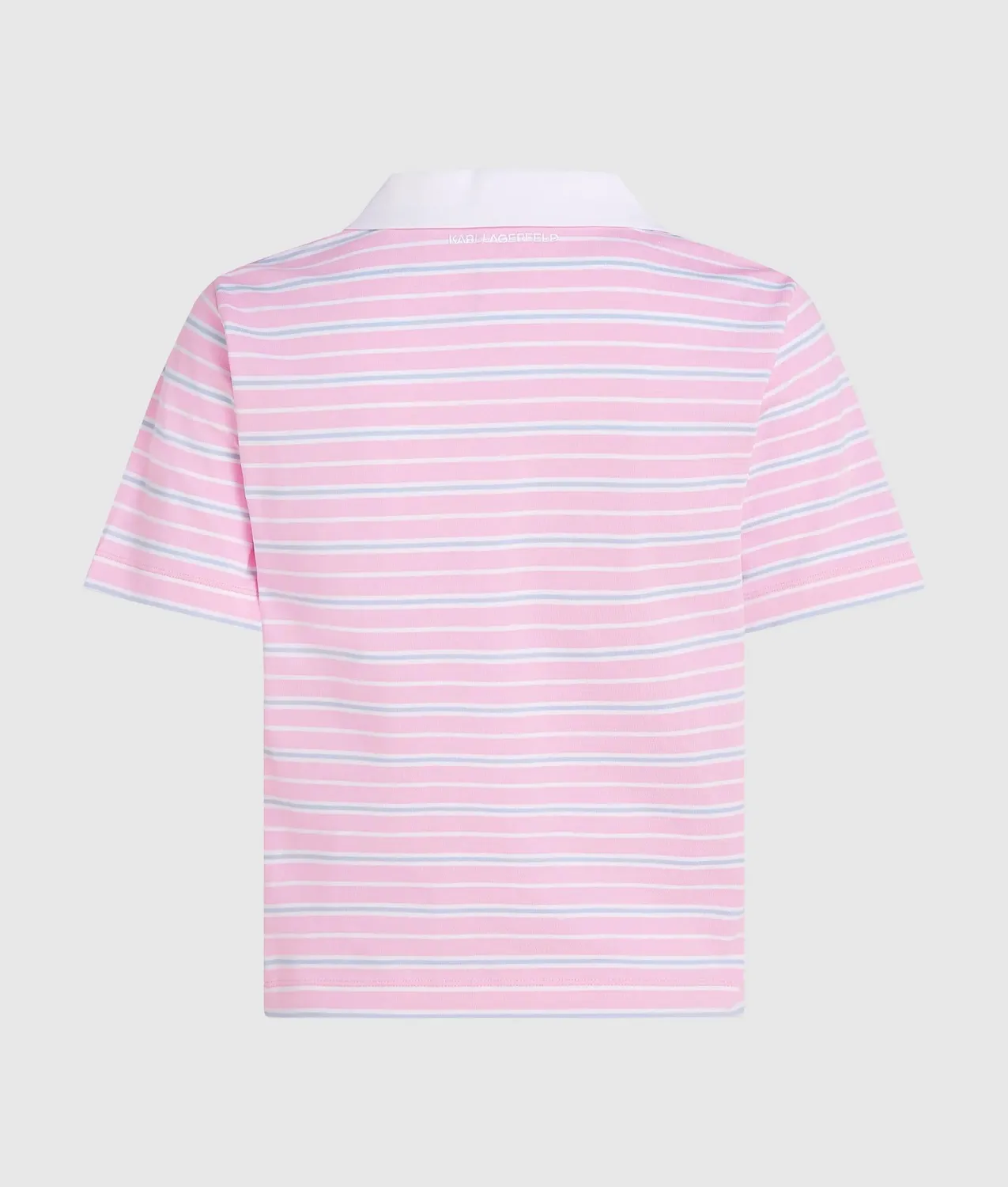 Karl Lagerfeld Ikon Stripe Polo Bio-Baumwolle