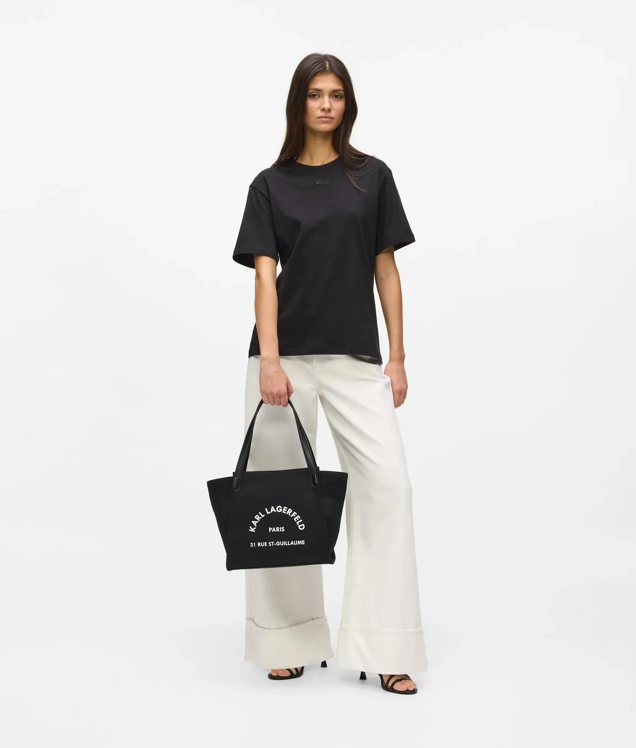 Karl Lagerfeld Rue St-Guillaume Shopper gewebt