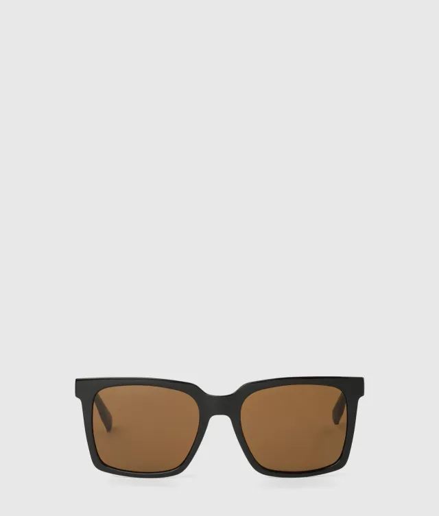 Karl Lagerfeld Logo Navigator Sonnenbrille Herren Metall